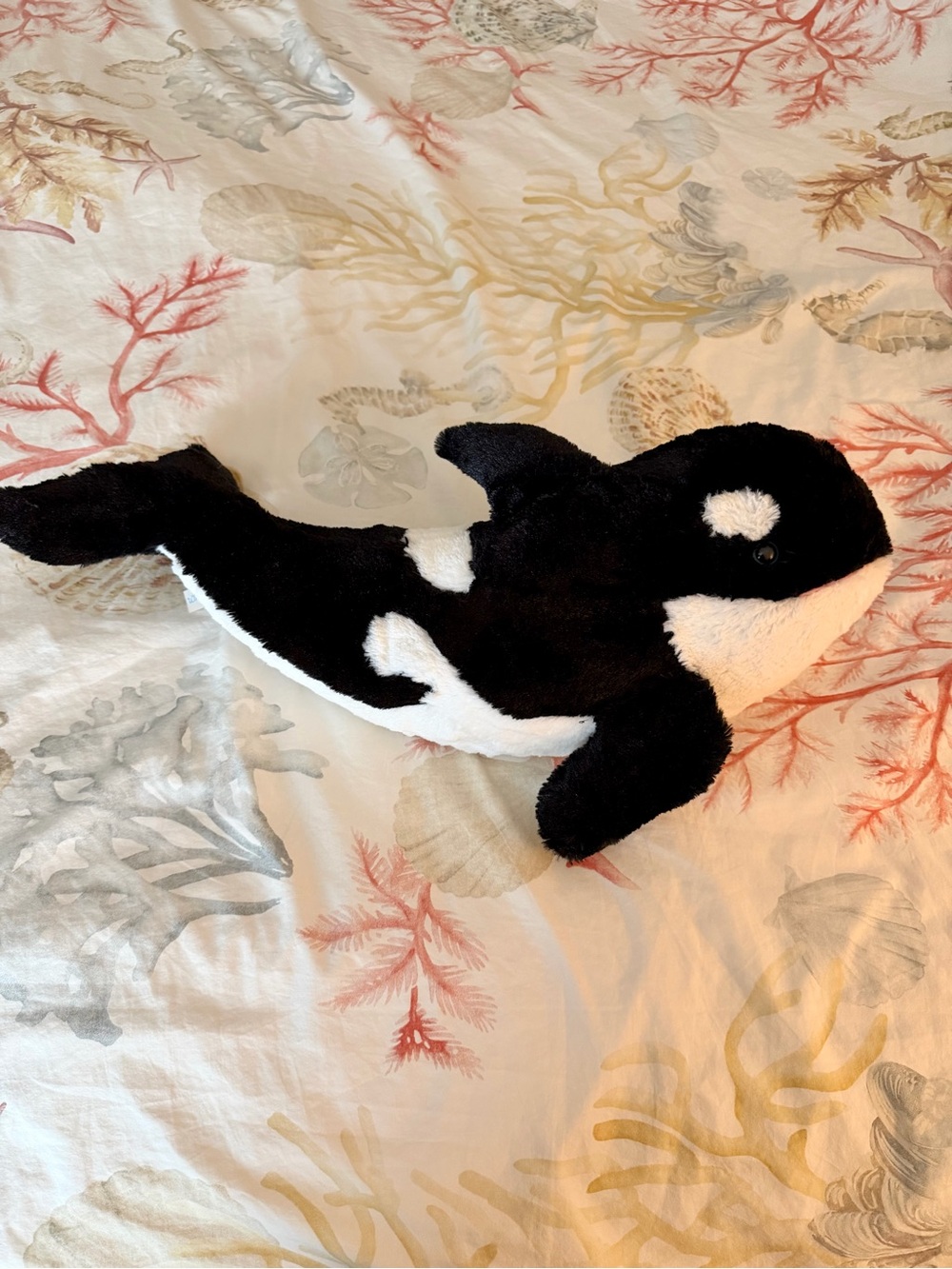 Plush Orca Whale Pet Toy Wishpets Killer Whale Stuffed Animal Stuffie